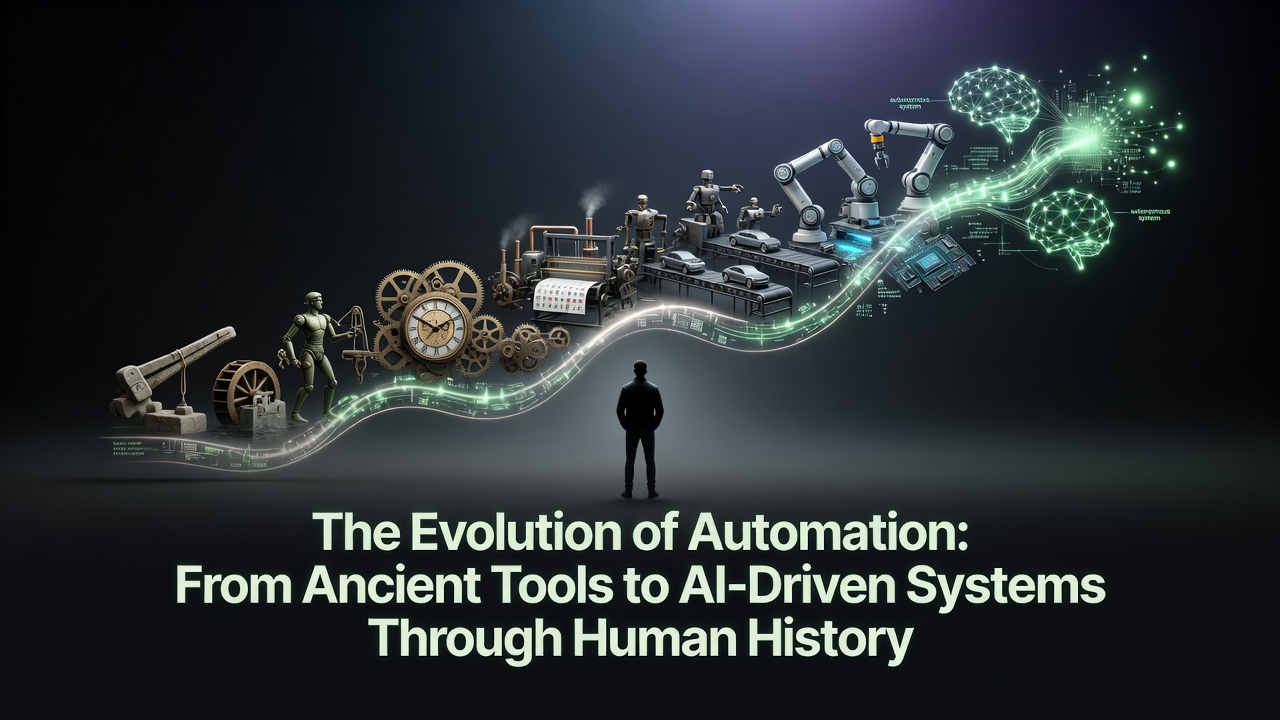 The Evolution of Automation: From Ancient Tools to AI-Driven Systems Through Human History