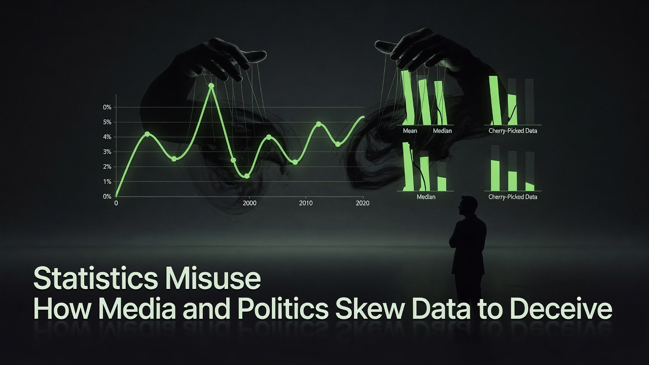 Statistics Misuse How Media and Politics Skew Data to Deceive